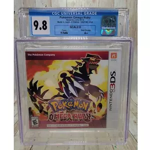 Nintendo Pokémon Omega Ruby 3DS 2014 CGC 9.8 A++ Sealed US Version - Picture 1 of 6