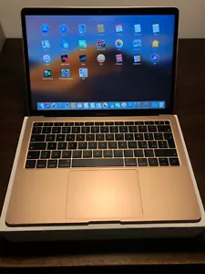 Apple Macbook Air Retina 13.3" 2018 Core i5 1.6GHz 16GB RAM 500GB SSD A1932 Złoty - Zdjęcie 1 z 22