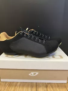 Giro Herren Republic Fahrradschuhe, Größe 39 EU/ 6,5 US, Black Canvas/ Gum - Bild 1 von 5