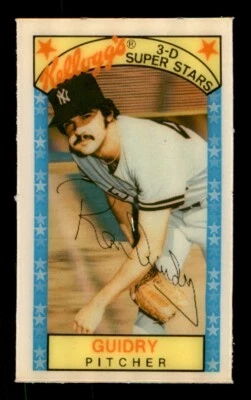 1979 Kelloggs Baseball #11 Ron Guidry NM/MT - Image 1 of 2