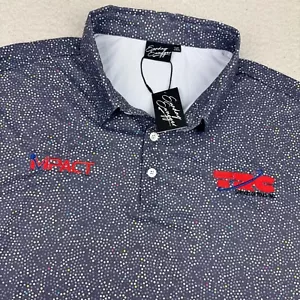 NWT Sunday Swagger Golf Polo Mens 3XL Short Sleeve Performance Stretch Shirt - Picture 1 of 10