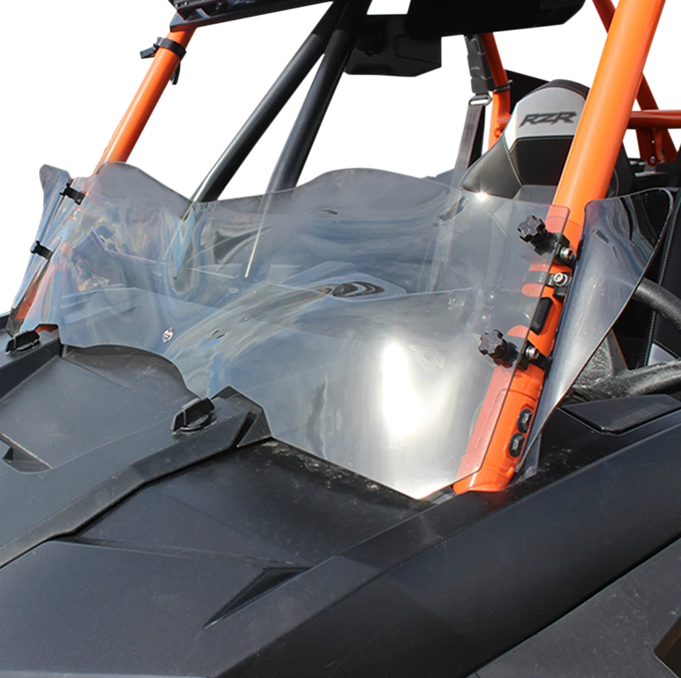 2014-2018 适用于 Polaris RZR 4 XP 1000 4x4 KLOCK WERKS Flare Deflector 深烟 — 第 1/1 张图片
