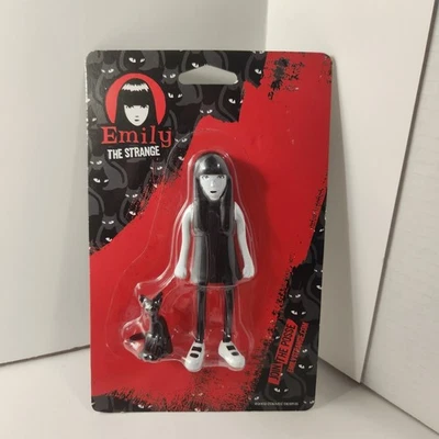 Emily the Strange rubber Doll 2002 Vintage  - Image 1 of 4