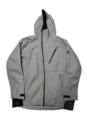 686 GLCR Project Snowboard Ski Jacket Mens Small Gray Waterproof Thermal Lined - Image 1 of 4