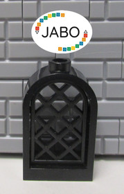 (E14/3/4) LEGO 30044 Window Round Window Black with Grille 30046 Black