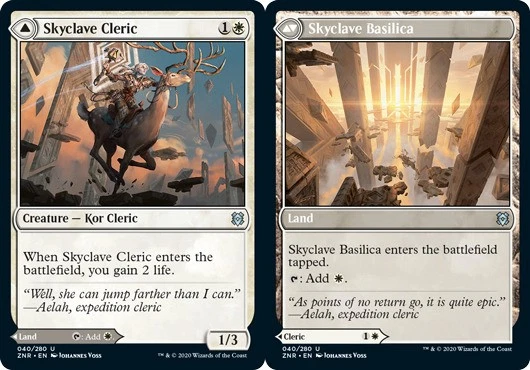 x1 Skyclave Cleric // Skyclave Basilica - Zendikar Rising - NM - MTG - Image 1 of 1