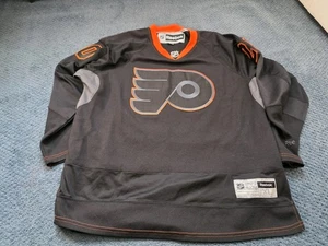 Reebok Premier NHL Jersey PHILADELPHIA Flyers Chris Pronger Black Ice Men's Xl - Picture 1 of 6