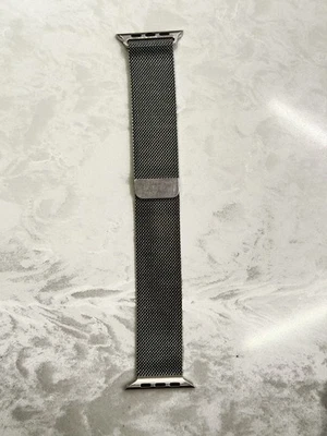 Pulseira genuína Apple Milanese para 42mm 44mm 45mm 49mm Series Watch 5 6 7 8 SE - Imagem 1 de 3