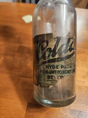 Botella de prohibición Hyde Park Colda Foto 1 de 4