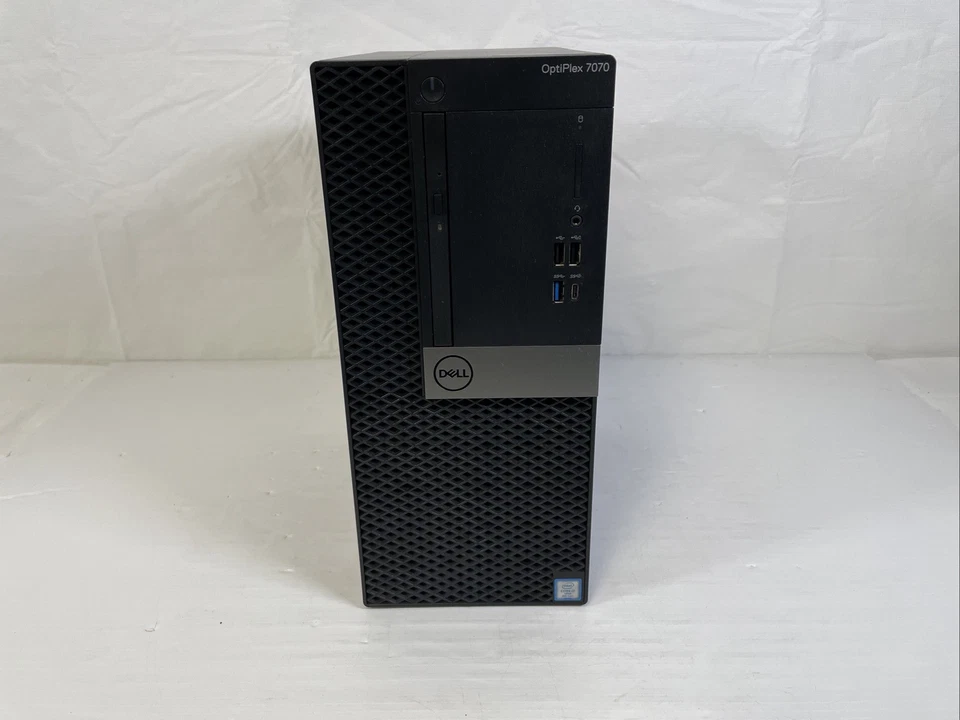 Dell OptiPlex 7070 MT Intel Core i7-9700 8 Cores 16GB RAM 1TB NVMe Win11 PC - Image 1 of 4