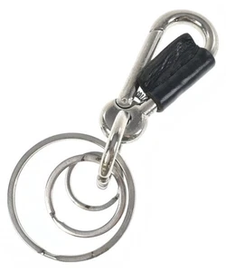 Hender Scheme Key Cases/Key Rings SilverxBlack 2200610540073 - Picture 1 of 5