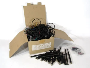 Joblot of CCTV, Radio Input and Output Cables with Aerials - Picture 1 of 3