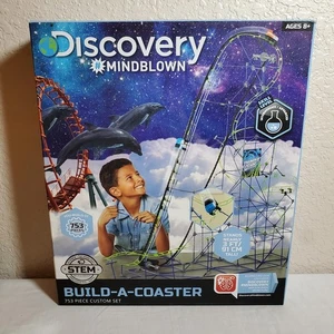 Discovery Kids Build-A-Coaster 753 pezzi set personalizzato nuovo con scatola - Foto 1 di 8