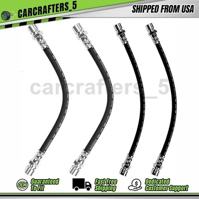 Manguera hidráulica de freno trasero delantero Sunsong para Porsche 914 1973 1,7 L Foto 1 de 4