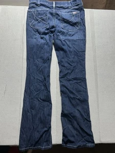 Women’s Ariat Mid Rise Boot Cut Fr Work Wear Pants 30L (34x34) - Picture 1 of 7