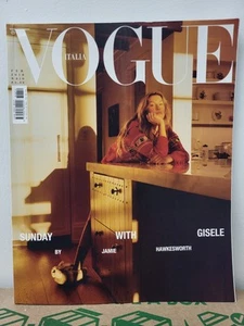 Vogue Italia 2018 Giselle Cover February Jamie Hawkesworth Fashion NEW - Picture 1 of 4