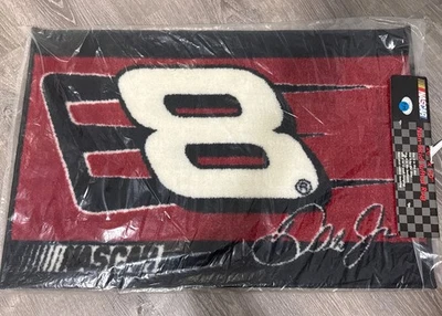 "Nuevo Dale Earnhard Jr #8 NASCAR alfombra alfombra puerta baño 20""x30"" rojo negro" Foto 1 de 4