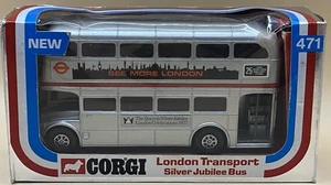 Corgi Toys 471 AEC Routemaster Bus - HM Queen Silver Jubilee 1977 1:64 London - Picture 1 of 6