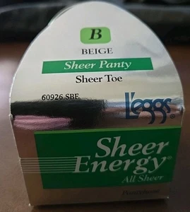 Leggs Taglia B B B Beige 60226 SBE Collant NUOVO - Foto 1 di 2