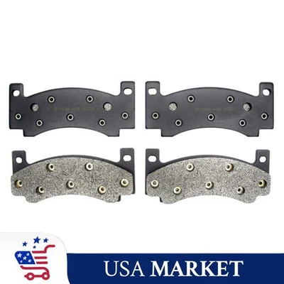 Pastilhas de freio dianteiro ACDELCO para Chrysler Newport 1969-1973 17D39M - Imagem 1 de 2