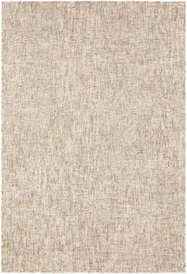 2x8 Dalyn Ivory Solid Faded Striped Runner Runner ME1 - Aprx 2' 3" x 7' 6" - Image 1 of 2