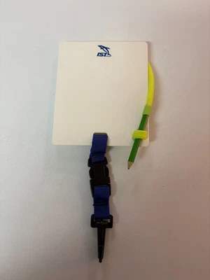 Pizarra de escritura submarina Scuba IST con lápiz y clip Foto 1 de 4
