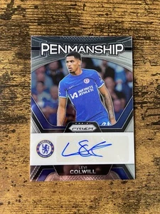 2023-24 Panini Prizm Premier League Levi Colwill Penmanship Auto Base #P-LC - Bild 1 von 2