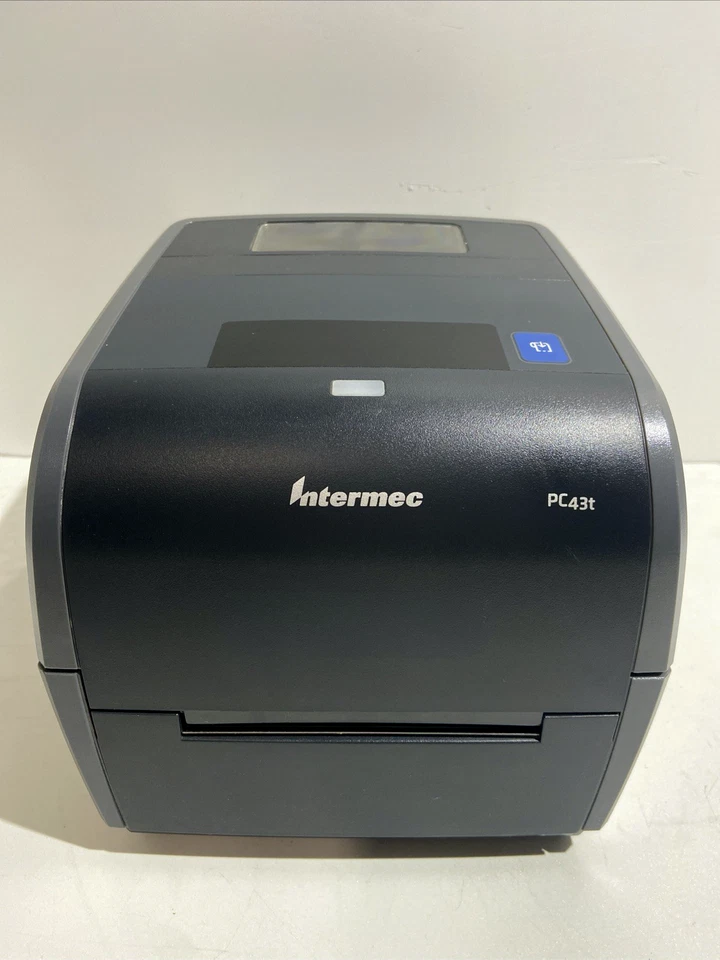 Intermec PC43t Thermal Transfer Label Printer LAN 203 dpi Tested PSU + Cables - Image 1 of 4