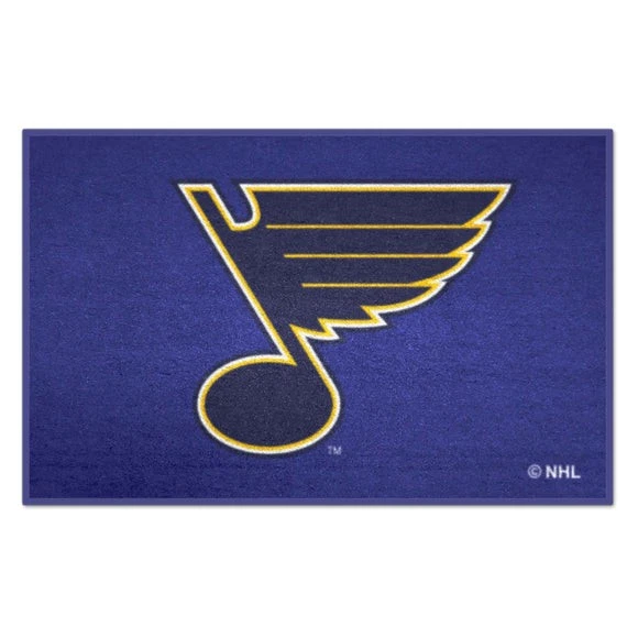 Fanmats NHL St. Louis Blues Alfombra de Novato Alfombra de Baño 20"x 30" Foto 1 de 1