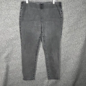 Soft Surroundings Hose Damen Large grau Pull On Jeggings Skinny Jeansoptik - Bild 1 von 14