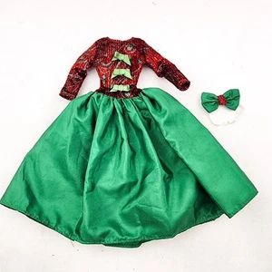 Vintage Barbie Holiday Sensation Evening Gown Dress Fashion  1992 Replacement - Picture 1 of 11