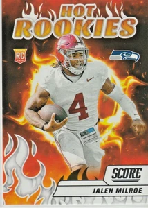 2025 Score Seattle Seahawks Jalen Milroe #9 - HOT ROOKIES Insert - Bild 1 von 1