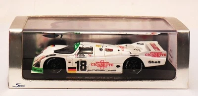 1/43 Spark S1918 Porsche 962C # 18 Wollek /Pescarolo/ Meixner 9th 1993 Le Mans - Image 1 of 2