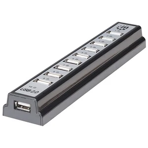 Manhattan 161572 Hi-Speed USB Desktop Hub, 10 USB 2.0 Type-A Ports,  (UK IMPORT) - Picture 1 of 6