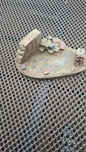 Sockel für Diorama 1/16 120mm fertig gebaut und bemalt für Figuren oder Scenen! - Bild 1 von 4