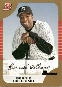 Bernie Williams 2005 Bowman Gold New York Yankees - Picture 1 of 2