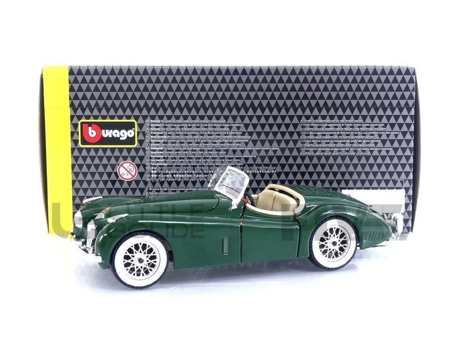 BBURAGO 1/24 - JAGUAR XK 120 CABRIOLET - 1948 22018GR - Photo 1/1
