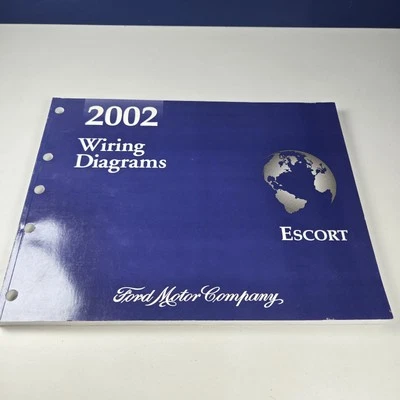 Ford Escort 2002 diagramas de cableado manual OEM Foto 1 de 4