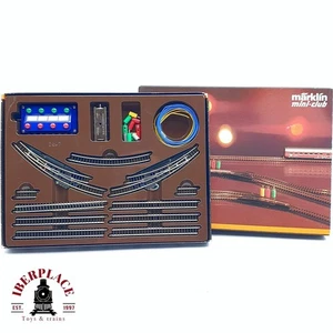 ♻️ 2ª mano - Juego de rieles Märklin 8193 T2 escala Z 1:220 #E42 - Imagen 1 de 11