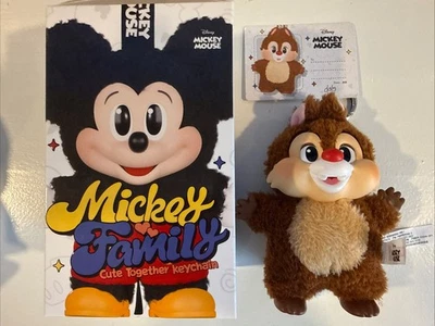 POP MART x Mickey семьи милый вместе брелок серии плюшевый брелок - Дейл - Изображение 1 из 3