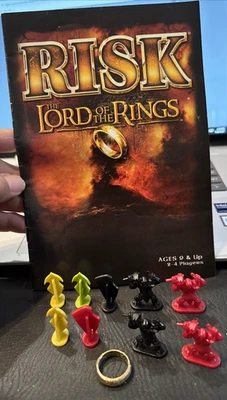 RIESGO Señor de los Anillos Símbolos ANILLO Manual etc Piezas de Repuesto Lote de 11 piezas Foto 1 de 4