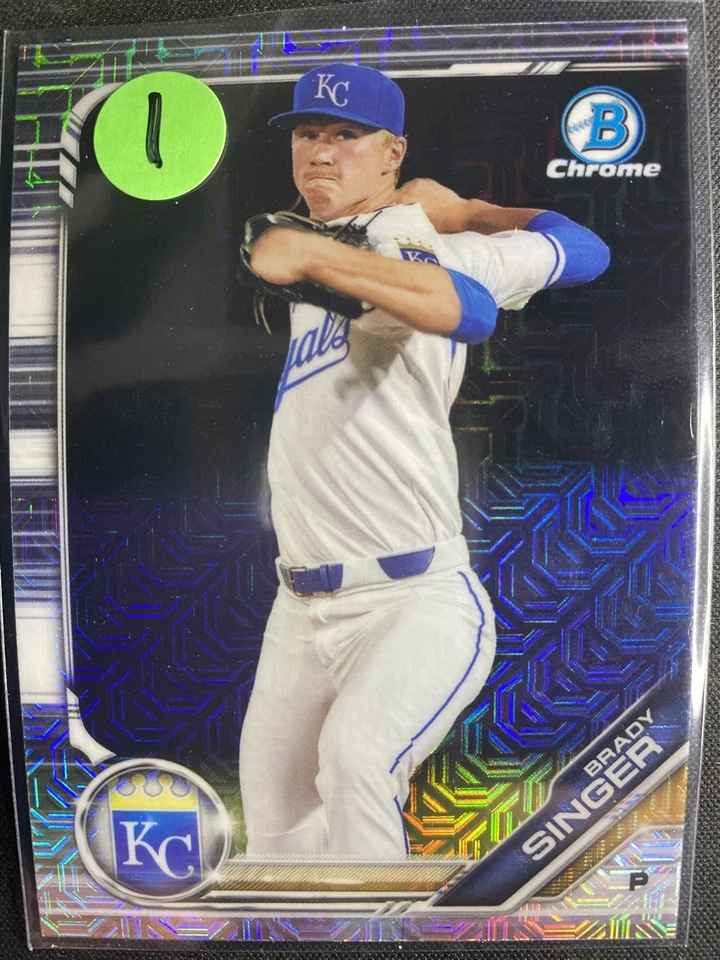 Singer, Brady - 2019 Bowman Chrome Mega Box - INV1 - Image 1 of 1