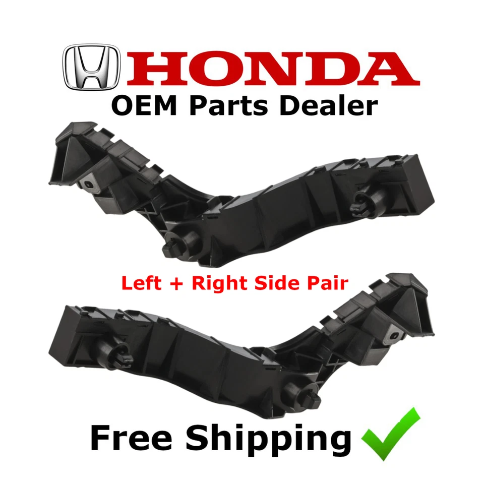 Par de parachoques delantero izquierdo + derecho Honda Ridgeline 2006-2014 soporte de retención espaciador NUEVO Foto 1 de 4