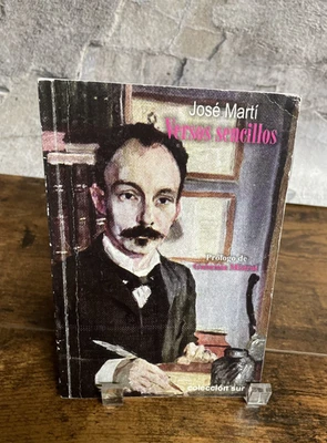 Versos Sencillos Jose Marti Poems Prologo de Gabriela Mistral coleccion sur - Image 1 of 4