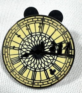 COMPLET D'HORLOGE DISNEY HIDDEN MICKEY PIN PETER PAN BIG BEN - Photo 1/4