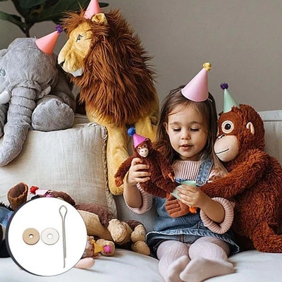 15 Piece Doll Connectors Kit Waterproof Rustproof Wood and Metal Parts - Image 1 of 4