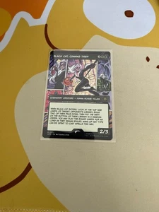 MTG NON Foil - Black Cat, Cunning Thief (Borderless) - 222 - Bild 1 von 2