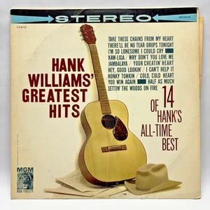 Hank Williams - Greatest Hits - 1968 Vinyl LP - VG - MGM SE3918 - Picture 1 of 4