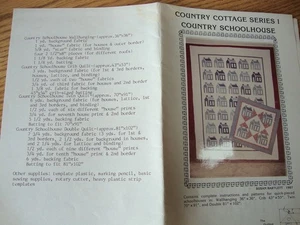 LANDSCHULHAUS BASTELN QUILTMUSTER County Cottage Serie I - Bild 1 von 1