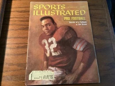 Primera portada Jim Brown Sports Illustrated 1960. Foto 1 de 4
